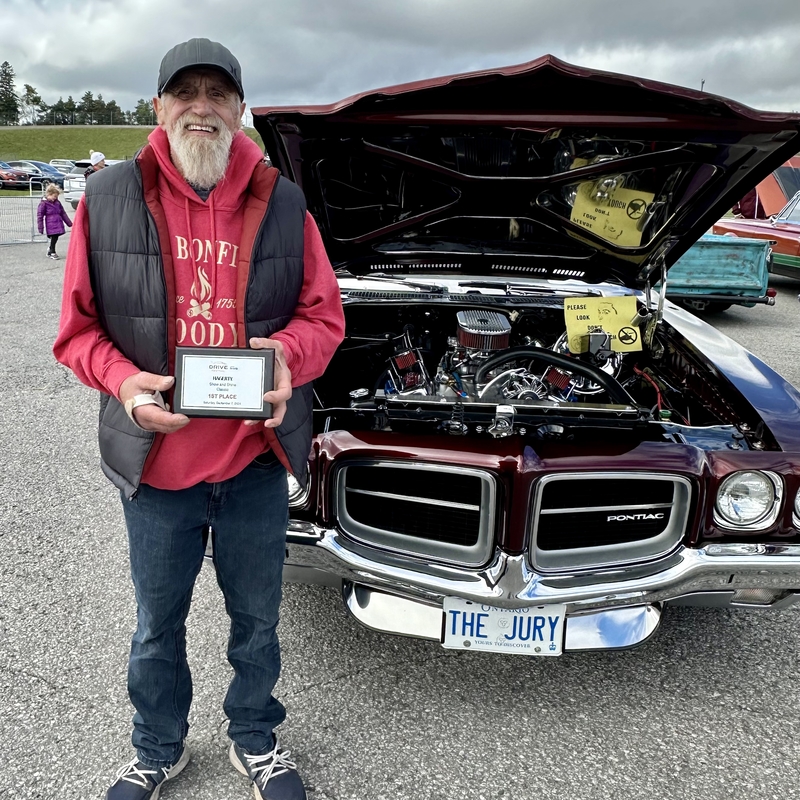 Randy takes first place for his category! Congrats!!