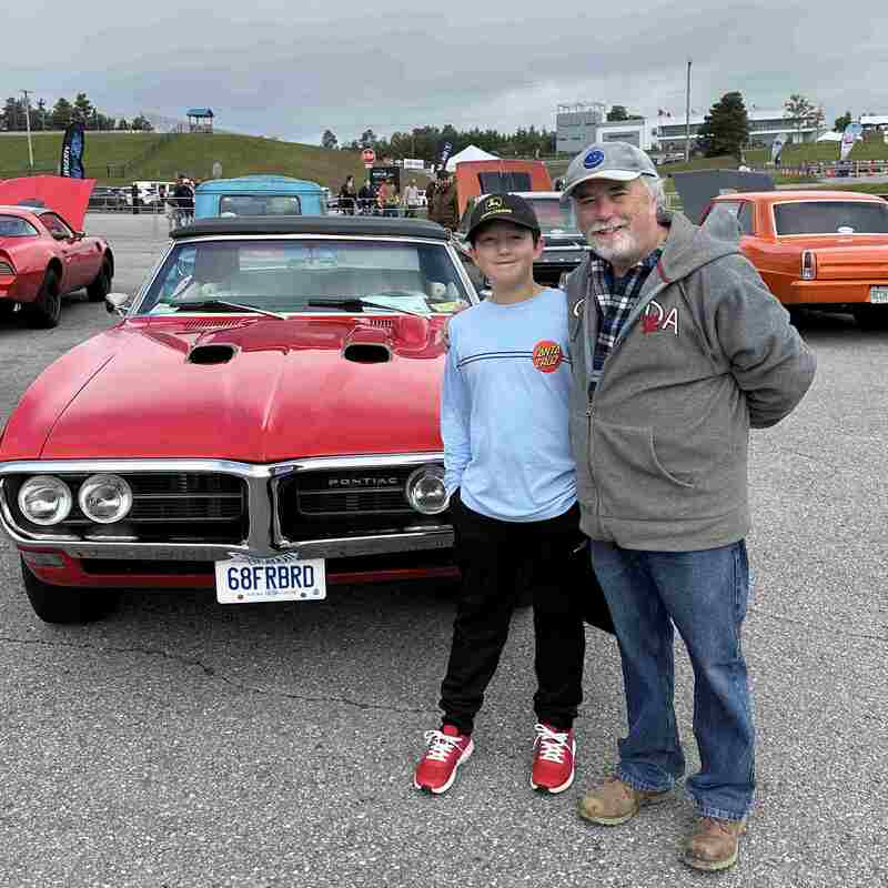 Mike with Colton